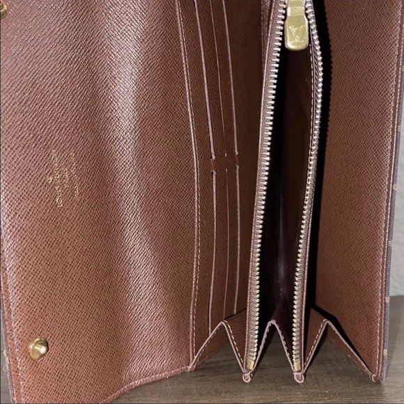 Louis Vuitton Sarah Mini Lin Long Wallet - Picture 7 of 12